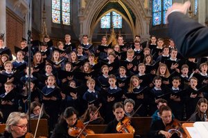 Am Sonntag, 17. August, 10.00 Uhr, festlicher Gottesdienst mit den Grazer Keplerspatzen in der Klagenfurter Domkirche. Foto: Grazer Keplerspatzen