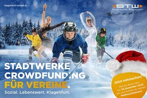 Vereine aufgepasst: Klagenfurt Crowd startet Weihnachtsaktion