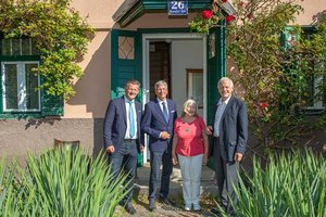 Privatstiftung kauft Bachmann-Haus in Klagenfurt und macht daraus Museum. Foto: LPD Kärnten/Walter Szalay
