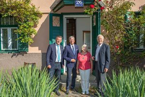 Privatstiftung kauft Bachmann-Haus in Klagenfurt und macht daraus Museum. Foto: LPD Kärnten/Walter Szalay