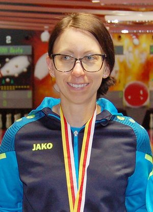 Damensiegerin Beate Puschmann. Foto: zVg