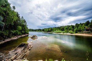 Kelag senkt den Wasserspiegel im Forstsee um 8 Meter ab. Foto: KELAG