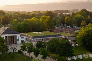 Großer Umbau im Strandbad Klagenfurt: Mitteltrakt wird neu errichtet. Foto: spado architects