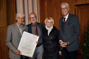 Jahreshauptversammlung Alpenverein Klagenfurt: Karl Selden als 1. Vorsitzender bestätigt. Foto: AV Klagenfurt Presse