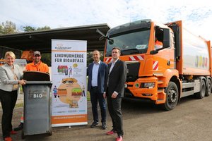 Neue Initiative: Bioabfall sammeln und kostenlose „Lindwurmerde“ erhalten. Foto: StadtKommunikation/Krainz
