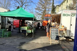 Aufruf der Gesundheitsbehörde: Corona-Fall am Waidmannsdorfer Wochenmarkt. Foto: Mein Klagenfurt
