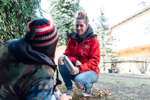 Die Caritas hilft obdachlosen Menschen das ganze Jahr. Foto: Daniel Gollner/Caritas