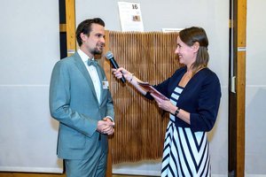 David Wollwang im Interview. Foto Helmut Laufenböck