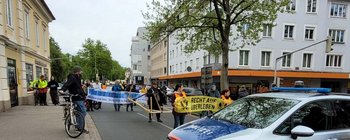 Protestmarsch der „Letzten Generation“ durch Klagenfurt