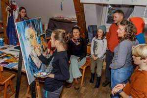 Nachmittag der offenen Türen in der Waldorfschule Klagenfurt. Foto: Daniel Schöffmann