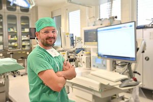 OA Dr. Andreas Grün, Leiter der Allgemeinchirurgie. Foto: StudioHorst