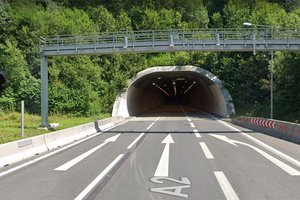 A 2 Nordumfahrung Klagenfurt wird mit LED-Beleuchtung ausgestattet. Foto: Google Street View