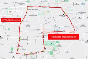 Route des Kärntner Businesslaufs