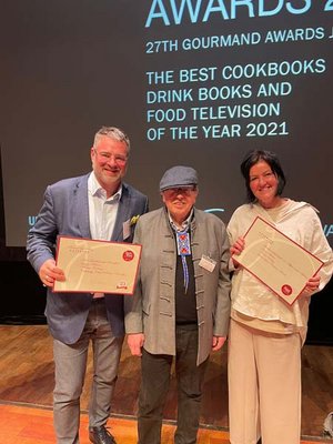 Preisverleihung World Cook Book Award 2022. Foto: Tourismus Region Klagenfurt am Wörthersee GmbH