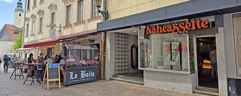 Nähcassette: Seit 1980 dreht sich alles um Knöpfe, Stoffe und kreative Ideen. Foto: Mein Klagenfurt