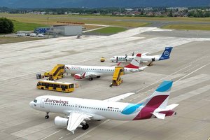 Eurowings: Köln-Flüge ab Klagenfurt für Sommer 2027 bereits buchbar. Foto: Klagenfurt Airport/Volker Winkler