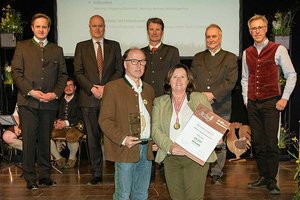 Barbara und Christian Wakonig bei der Auszeichnung zum Brotkaiser. Foto: genusslandkaernten.at