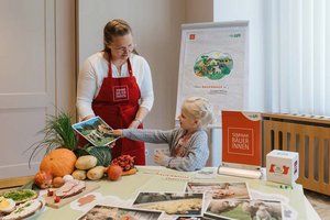 Seminarbäuerinnen bringen Bauernhofwissen in Kärntner Volksschulen. Foto: Viktoria Hörtnagl