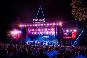 Die Starnacht Bühne. Foto: Krivograd/ipmedia