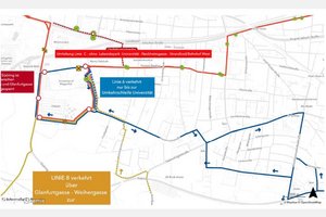 Behinderungen im KMG-Busverkehr durch die Veranstaltung „Ironman Austria“