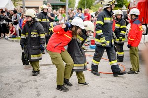 Klagenfurter Jugendfeuerwehr bei einer Einsatzübung. Foto: Mein Klagenfurt