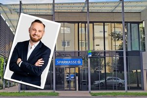 Michael Koren, Vorstand Kärntner Sparkasse AG. Foto: Montage Mein Klagenfurt / Daniel.Waschnig