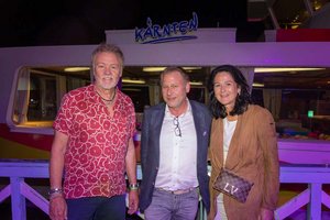 Paul Young, Nils Klingohr und Andrea Fürst. Foto: ipImedia/Tanzer