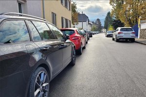 Zugeparkte Parkplätze durch Pendler: Antrag auf neues Parkplatzkonzept für St. Ruprecht. Foto: Mein Klagenfurt