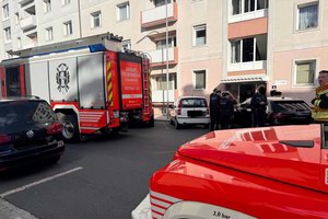 Fettexplosion in Klagenfurter Wohnung: 27-Jähriger verletzt. Foto: Berufsfeuerwehr Klagenfurt