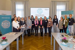 Im Rathaus fand die Auftaktveranstaltung zum neuen „Gesunder Kindergarten“-Jahr statt. Foto: StadtKommunikation/Kulmer