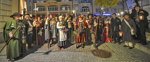 Gildentreffen der Nachtwächter und Türmer in Klagenfurt. Foto: Helge Bauer