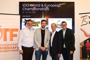 Pressekonferenz zu den IDO World and European Championships in Klgenfurt. Foto: StadtKommunikation / Buchner