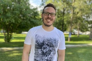 Klagenfurter Student will mit Wohlfühl-Games ein Start-up gründen. Foto: aau/Müller