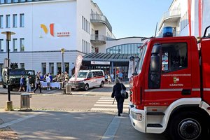 Sicherheitstag im Schulzentrum Mössingerstraße: 13 Einsatzorganisationen stellten sich vor. Foto: LPD Kärnten/Kuess
