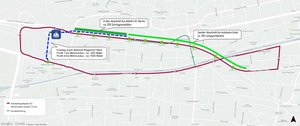 Kostenloser Shuttle zum Ironman in Klagenfurt zwischen Autobahnparkplatz und Minimundus