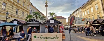 1 Kilometer lang: Alpen-Adria Genussmeile