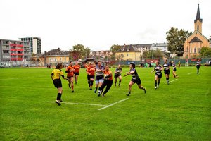 Anexia Tigers Rugby Ladies erkämpfen sich Platz 3 beim Damen-7s-Turnier in Klagenfurt. Foto: Rugby-Club Anexia-Tigers