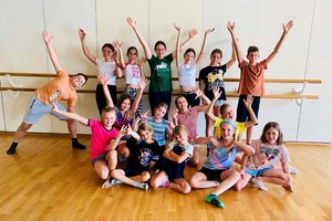 Kinder beim Theaterworkshop. Foto: TSK