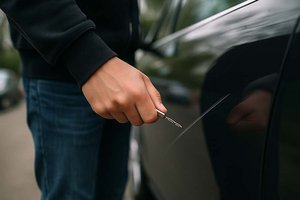 Acht Autos in Wölfnitz zerkratzt. Foto: Symbolbild