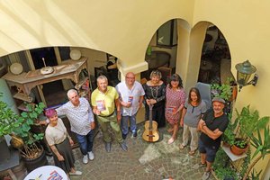 DonnerSzenen 2023: Laue Sommerabende mit Musik & Literatur in Klagenfurter Innenhöfen. Foto: DieHexerei/Christian Winkler