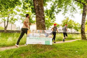 Rund 200 Teilnehmer beim 2. Mental Health Run in Klagenfurt erwartet. Foto: Nicolas Zangerle