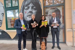 Musil Haus erlebte einen Lese-Flashmob. Foto: Büro Stadtrat Petritz