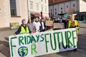 Am Freitag: Fridays for Future Klimastreik. Foto: Mein Klagenfurt/Archiv