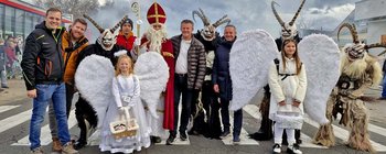 Drei FSP-Krampusläufe in Klagenfurt: Am Sonntag erfolgte Auftakt in Fischl