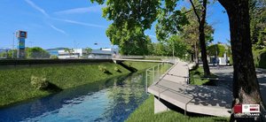 So wird der neue Heinzelsteg aussehen. Visualisierung: DI Heimo Kramer