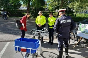 Fahrrad-Aktionstag beim Bischöflichen Seelsorgeamt in Klagenfurt. Foto: Lechner