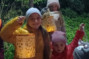 Am 8. November: Martinszug in Gurnitz für Kinder UND Eltern. Foto: zVg