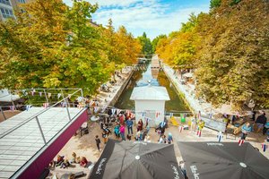 Wie schon beim Lendmarkt in 2022 wird heuer beim „Hafenzwitschern“der Lendhafen auch in der warmen Jahreszeit mit einem Hafen-Event bespielt. Foto: derSchindler