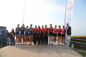 Kärntner Rudernachwuchs holt Gold, Silber und Bronze am Gardasee. Foto: zVg