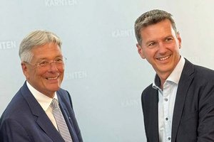 Peter Kaiser und Daniel Fellner. Foto: Daniel Fellner/Facebook